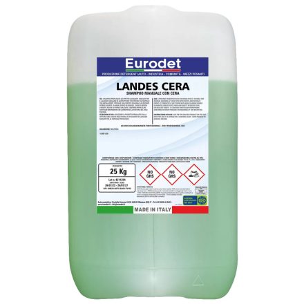 LANDES CERA – Viasz tartalmú kézi autómosó sampon 10 kg