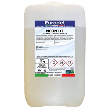 Eurodet NEON D3 – Alumínium tisztító, alumínium felületek tisztítására 10 kg